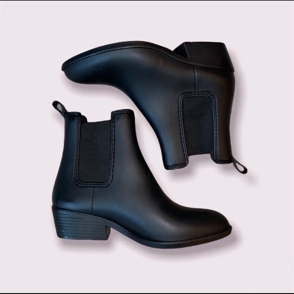 COPY - NWT Jeffrey Campbell Stormy Rain Boots in Black